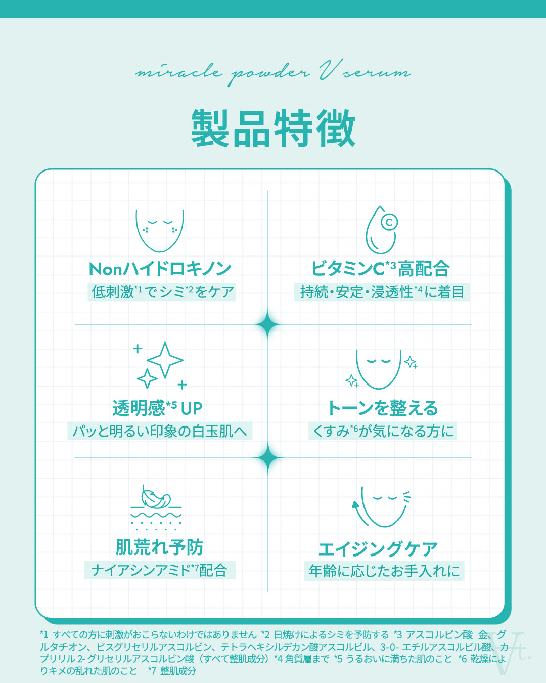 ミラクルパウダーVセラム